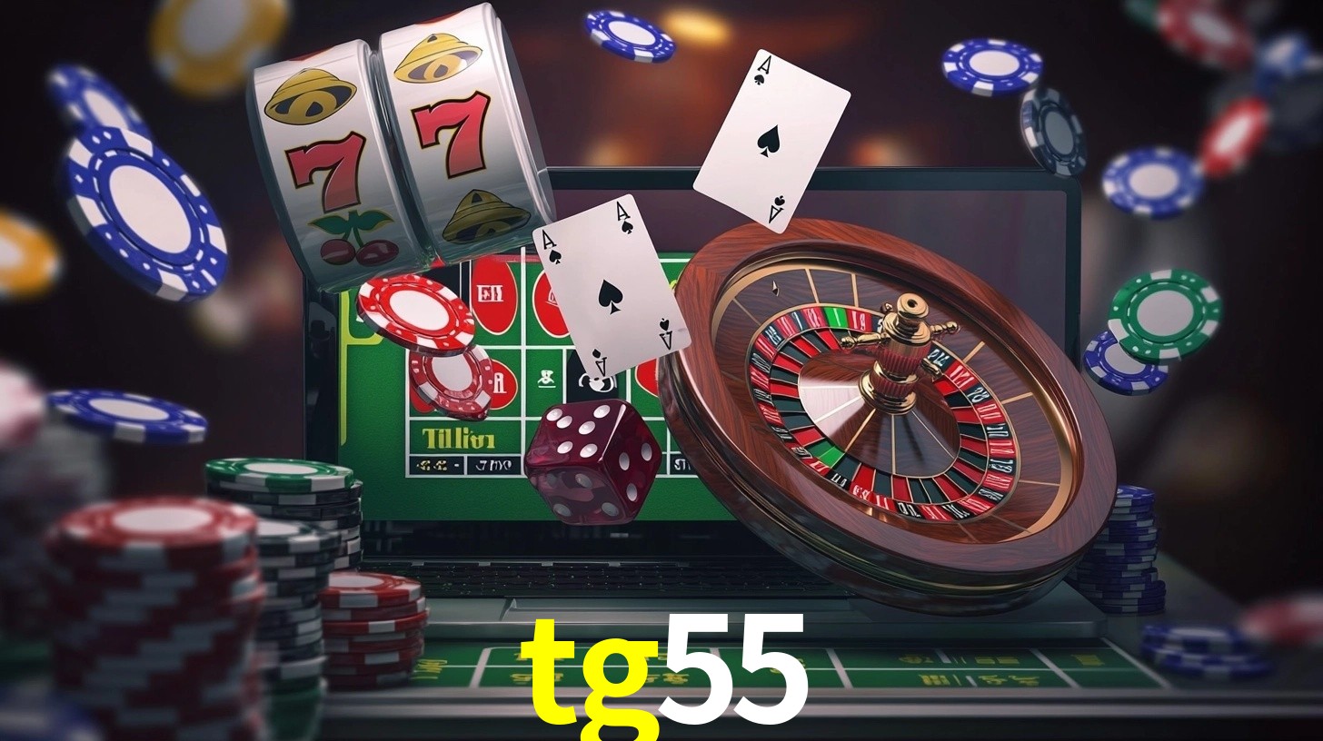 tg55 Logo - Bônus com Rollover Justo